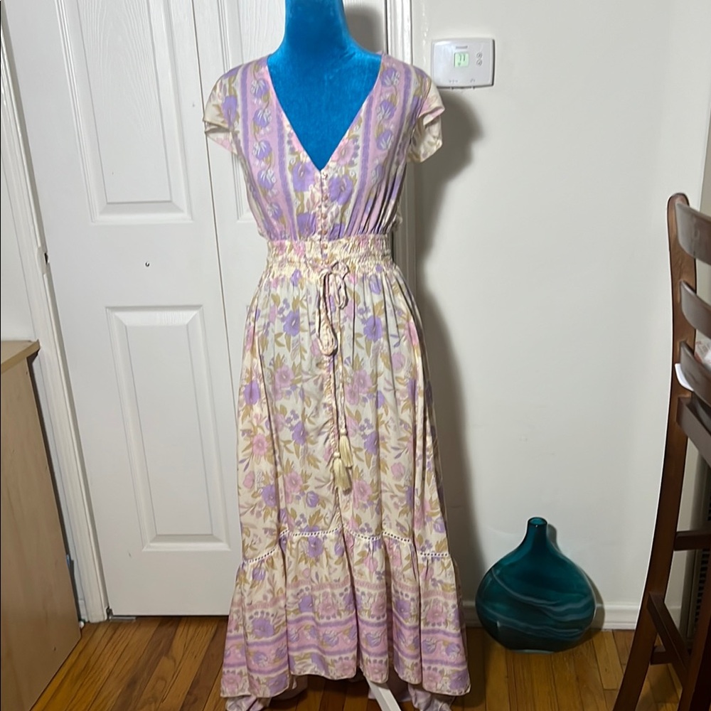 The Fox And the Mermaid Floral Maxi Dress S/M
